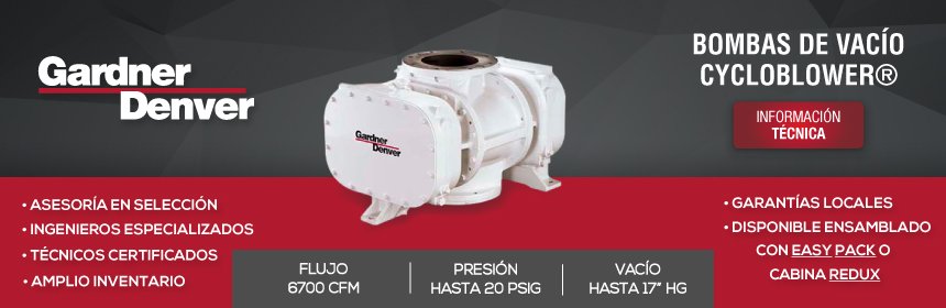 Bombas de Vacío Cycloblower