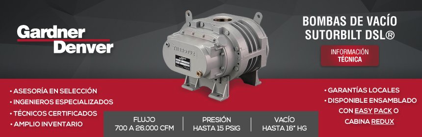 Bombas Vacío Sutorbilt DSL