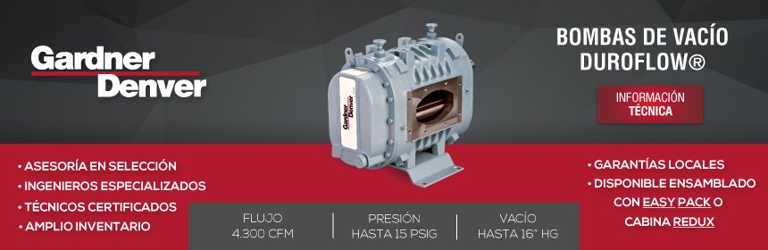 Bombas de Vacío Duroflow